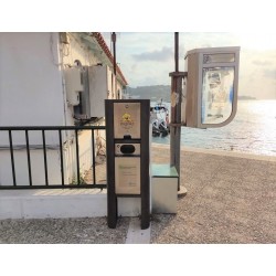 Dispenser e bidoncino modello PREMIUM per sacchetti cani