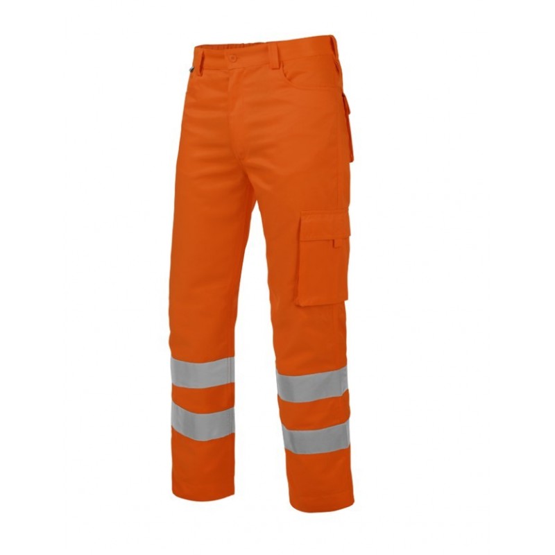 Pantalone da lavoro arancione